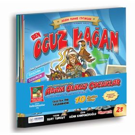Adam Olmuş Çocuklar - Yıldızlara Ulaşmak Serisi 10 Kitap - Suat Turgut