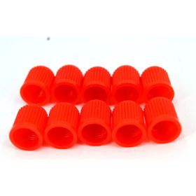 Adam Plastik 10 Adet Kırmızı Oto Lastik Sibop Kapağı