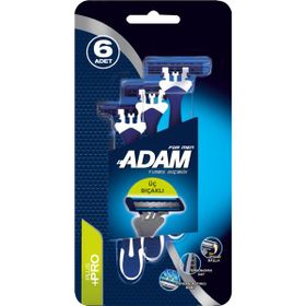 Adam Üç Bıçaklı 6'lı Tıraş Bıçağı