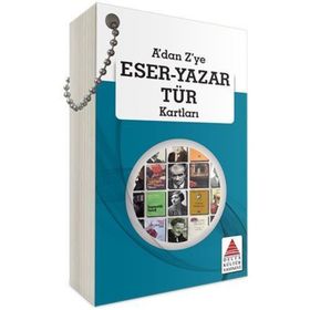 A’dan Z’ye Eser-Yazar Tür Kartları Delta Kültür Basım Yayın