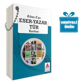 A'Dan Z'Ye Eser Yazar Tür Kartları-Delta Yayınları