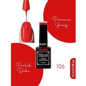 Adanil MIS-106 15 ml Misyul Profesyonel Bayrak Kırmızısı Kalıcı Oje