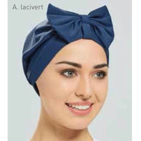 Adasea ADA0036KOYU Lacivert Yarı Kapalı Tesettür Mayo