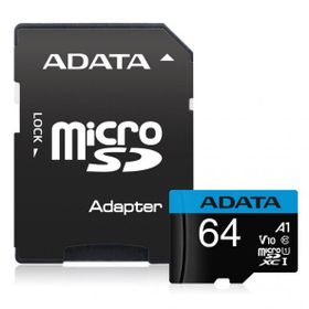 Adata 64 GB Premier microSDXC Card with Adapter UHS-I Class10 V10 Hafıza Kartı
