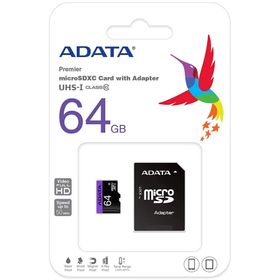 Adata AUSDX64GUICL10-RA1 64GB 80MB/s MicroSDXC Hafıza Kartı
