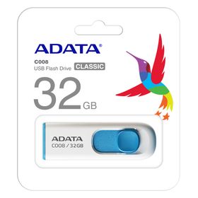 Adata C800-32 GB Usb 2.0 Classic Beyaz-Mavi Flash Bellek