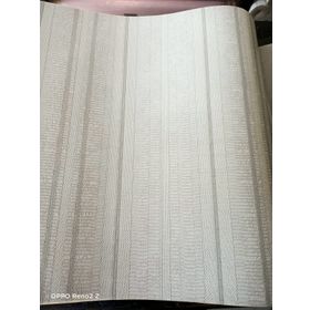 Adawall 1208-1 106x10 Beyaz Octagon Duvar Kağıdı