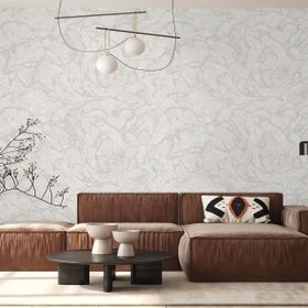 Adawall 1503-1 Vera Beyaz 50x110 Duvar Kağıdı