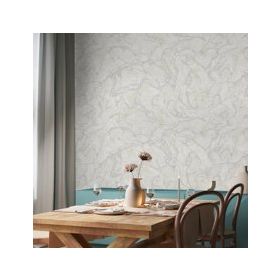 Adawall 1503-1 Vera Beyaz 50x110 Duvar Kağıdı