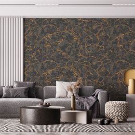 Adawall 1503-5 Vera Koyu Gri 106x1560 Duvar Kağıdı
