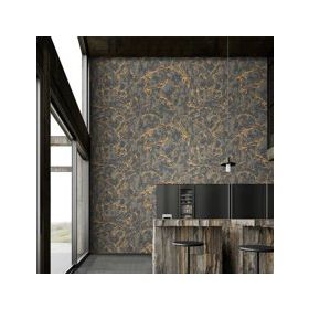 Adawall 1503-5 Vera Koyu Gri 106x1560 Duvar Kağıdı