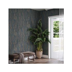 Adawall 1508-5 Vera Mavi Kahverengi 106x1560 Duvar Kağıdı