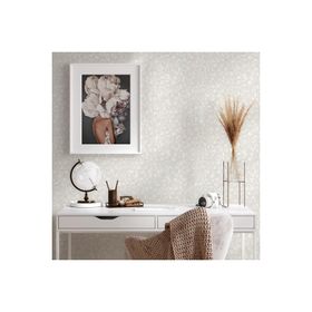 Adawall 1512-1 Vera Koleksiyonu Beyaz 100x110 Duvar Kağıdı
