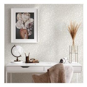 Adawall 1512-1 Vera Koleksiyonu Beyaz 100x110 Duvar Kağıdı