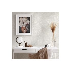 Adawall 1512-1 Vera Koleksiyonu Beyaz 100x110 Duvar Kağıdı