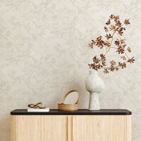 Adawall 23101-1 Roka Serisi Beyaz Modern Taş Desen Duvar Kağıdı