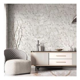 Adawall 23103-1 Roka Serisi Açık Gri Modern Taş Desen Duvar Kağıdı