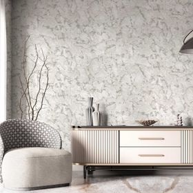 Adawall 23103-1 Roka Serisi Açık Gri Modern Taş Desen Duvar Kağıdı