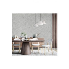 Adawall 23107-3 Roka Serisi Gri Modern Çizgisel Desen Duvar Kağıdı