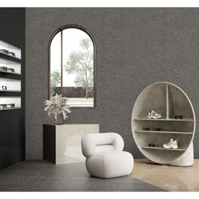 Adawall 23107-5 Roka Serisi Koyu Gri Modern Çizgisel Desen Duvar Kağıdı