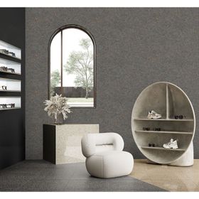 Adawall 23107-5 Roka Serisi Koyu Gri Modern Çizgisel Desen Duvar Kağıdı