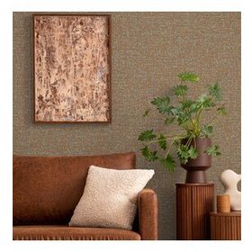 Adawall 23109-5 Roka Serisi Açık Kahverengi Modern Düz Desen Duvar Kağıdı