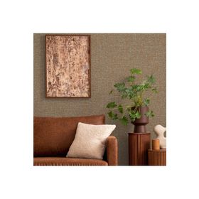 Adawall 23109-5 Roka Serisi Açık Kahverengi Modern Düz Desen Duvar Kağıdı
