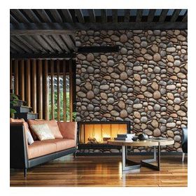 Adawall 23113-2 Roka Serisi Çok Renkli Modern Taş Desen Duvar Kağıdı