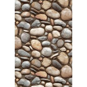 Adawall 23113-2 Roka Serisi Çok Renkli Modern Taş Desen Duvar Kağıdı