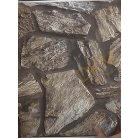 Adawall 23114-3 Roka Serisi Koyu Gri Modern Taş Desen Duvar Kağıdı