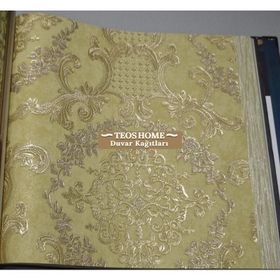 Adawall 6802-3 Rumi Damask Desenli Duvar Kağıdı