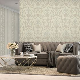 Adawall 6806-1 Rumi Klasik Desenli Duvar Kağıdı