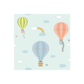Adawall 8901-1 Ada Kids Balonlu Yerli Üretim Duvar Kağıdı