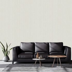 Adawall 9904-1 Tropicano Beyaz Çizgili Duvar Kağıdı