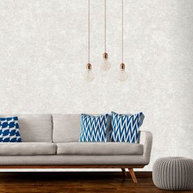 Adawall 9912-1 Tropicano Beyaz Kendinden Desenli Duvar Kağıdı