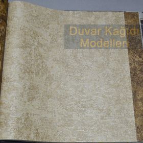 Adawall 9912-4 Tropicano Krem Kendinden Desenli Duvar Kağıdı