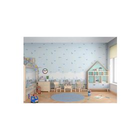 Adawall AA-8902-1 Ada Kids Bulut Gökkuşağı 10.60 m² Duvar Kağıdı