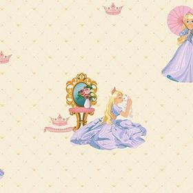 Adawall AA-8910-1 Ada Kids Prenses Kız Çocuk Odası 10.60 m² Duvar Kağıdı