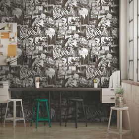 Adawall AA-8917-2 Ada Kids Batman Serisi Genç Odası 10.60 m² Duvar Kağıdı