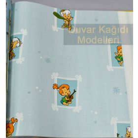 Adawall AA-8924-1 Ada Kids Çakmaktaş Family Çocuk Odası 10.60 m² Duvar Kağıdı