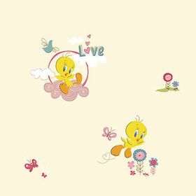 Adawall AA-8931-1 Ada Kids Tweety Çocuk Odası 10.60 m² Duvar Kağıdı