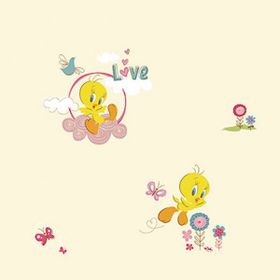Adawall AA-8931-1 Ada Kids Tweety Çocuk Odası 10.60 m² Duvar Kağıdı