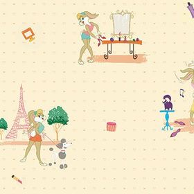 Adawall AA-8932-1 Ada Kids Lola Bunny Kız Çocuk Odası 10.60 m² Duvar Kağıdı