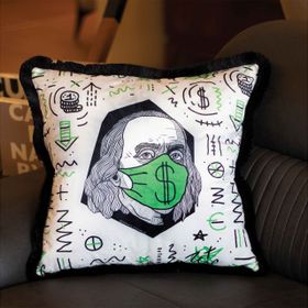 Adawall Benjamin Franklin Dekoratif Kırlent