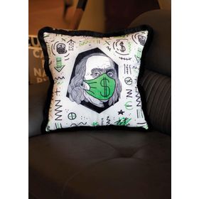 Adawall Benjamin Franklin Dekoratif Kırlent