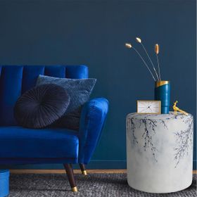 Adawall Blue Mini Flowers Puf