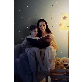 Adawall KDS8913-2 Ada Kids Gece Parlayan Yıldız Desenli Duvar Kağıdı