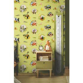 Adawall KDS8938-1 Ada Kids Çizgi Karakterler Çocuk Odası Duvar Kağıdı