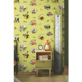 Adawall KDS8938-1 Ada Kids Çizgi Karakterler Çocuk Odası Duvar Kağıdı