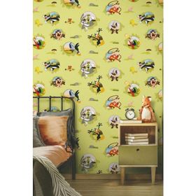 Adawall KDS8938-1 Ada Kids Çizgi Karakterler Çocuk Odası Duvar Kağıdı